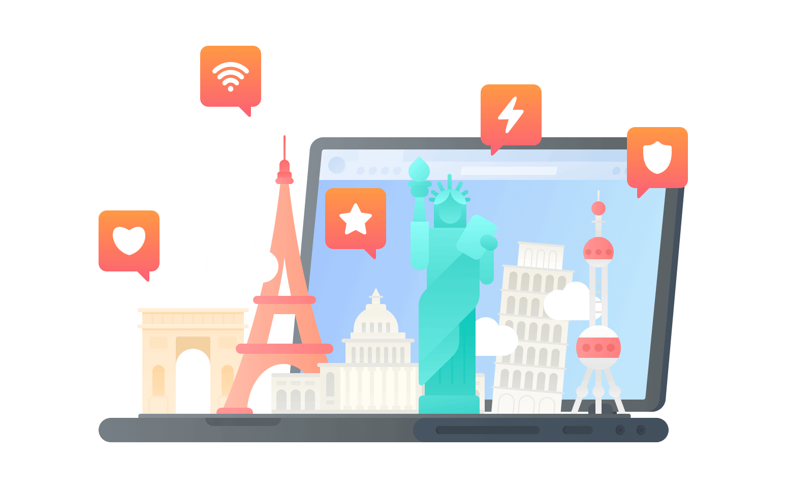 在米西太平洋群岛连接到中国vpn - 返华加速器